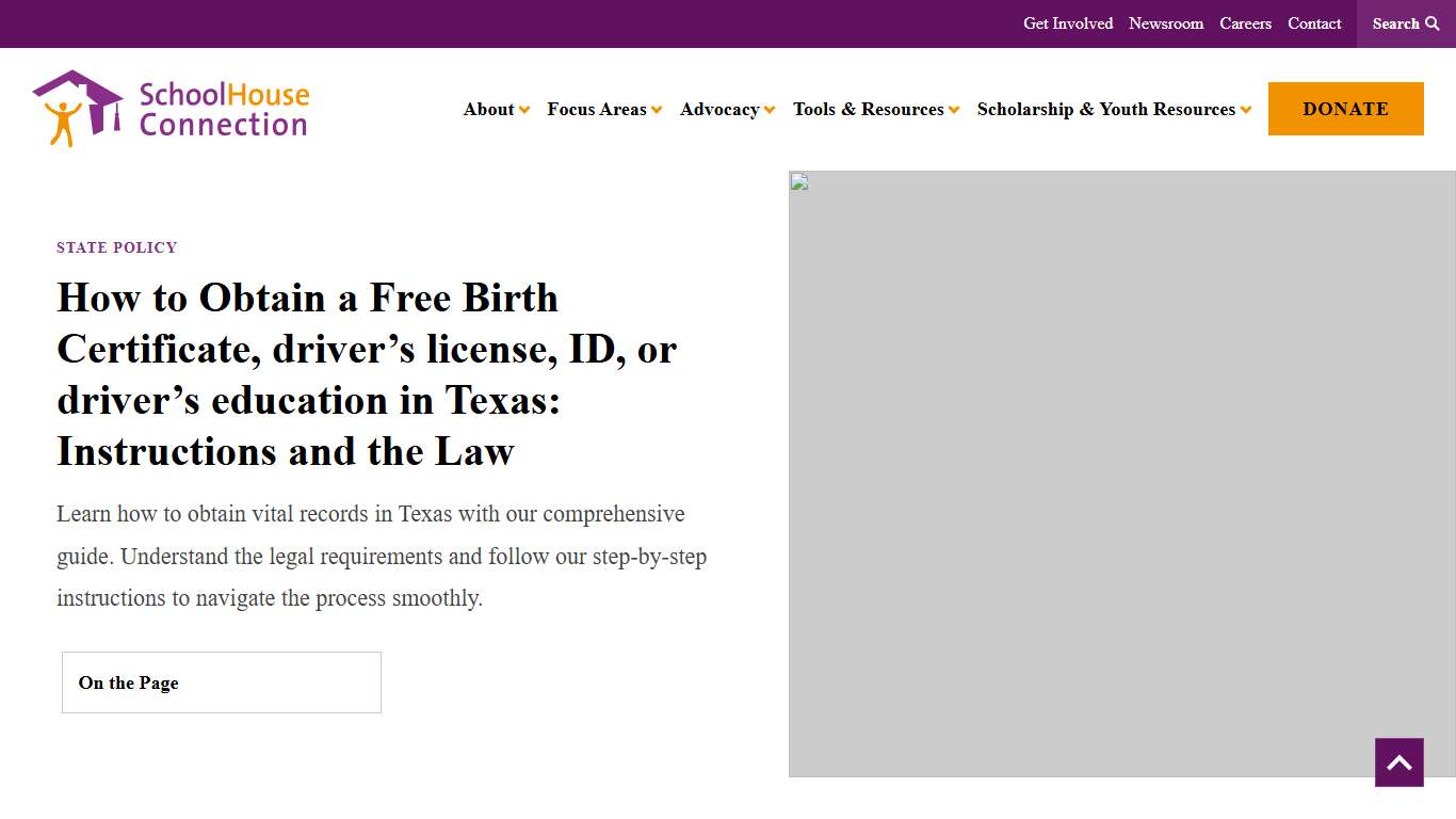 How to Obtain a Free Birth Certificate, driver’s license, ID, or driver’s education in Texas: Instructions and the Law